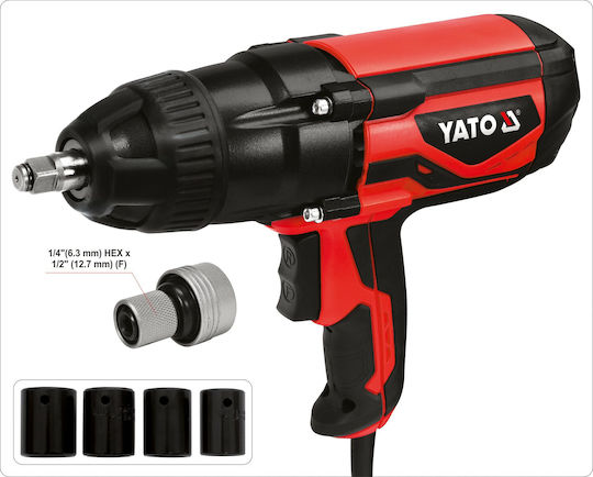 Yato Impact Wrench Electric 1020W with Socket 1/2"