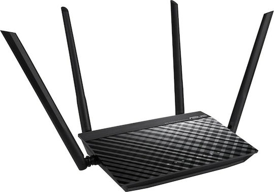 Asus RT-AC1200 v2 Безжичен Рутер Wi-Fi 5 - Wi-Fi 5 с 4 Порта Ethernet