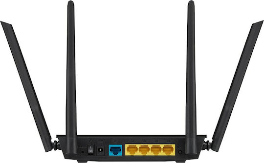 Asus RT-AC1200 v2 Безжичен Рутер Wi-Fi 5 - Wi-Fi 5 с 4 Порта Ethernet