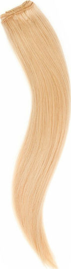 Yanni Extensions Τρέσα με Φυσική Τρίχα σε Πολύ Ανοιχτό Ξανθό Χρώμα 50cm