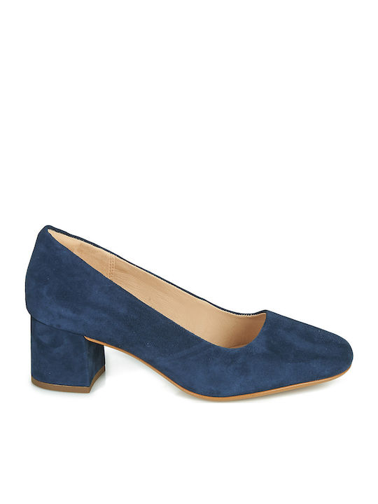 Clarks Sheer Rose 2 Suede Γόβες Navy Μπλε