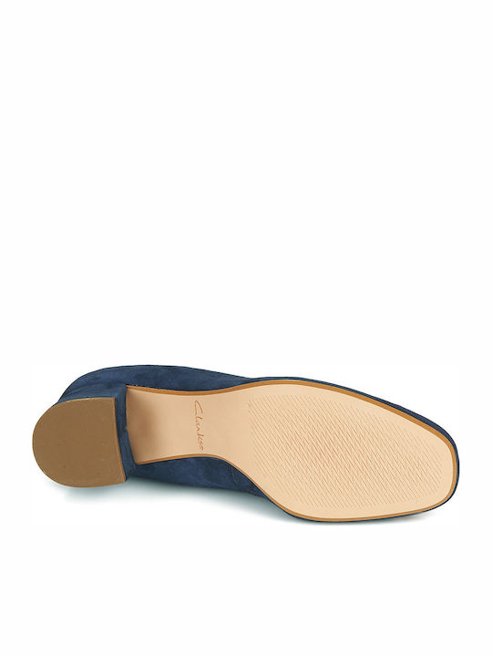 Sheer Rose 2 Suede Γόβες Navy Μπλε