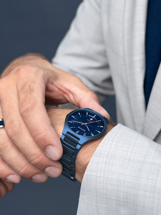 Bering Time Titanium Watch Battery with Metal Bracelet Bering Time Titanium Watch Battery with Metal Bracelet