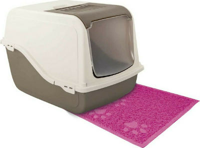 External Toilet Mat 40x30cm Fuchsia