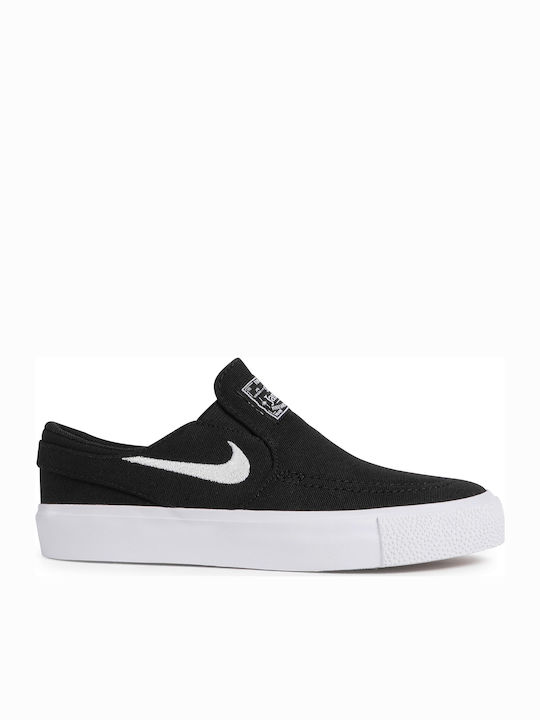Nike Παιδικά Sneakers SB Janoski Slip GS Slip-on Μαύρα