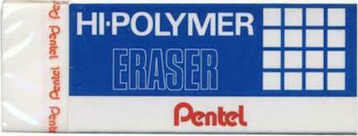 Pentel Eraser for Pencil and Pen Hi Polymer Standard 1pcs White