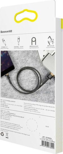 Baseus Cafule IP Edition Braided USB-A to Lightning Cable Black 2m (CALKLF-CV1)
