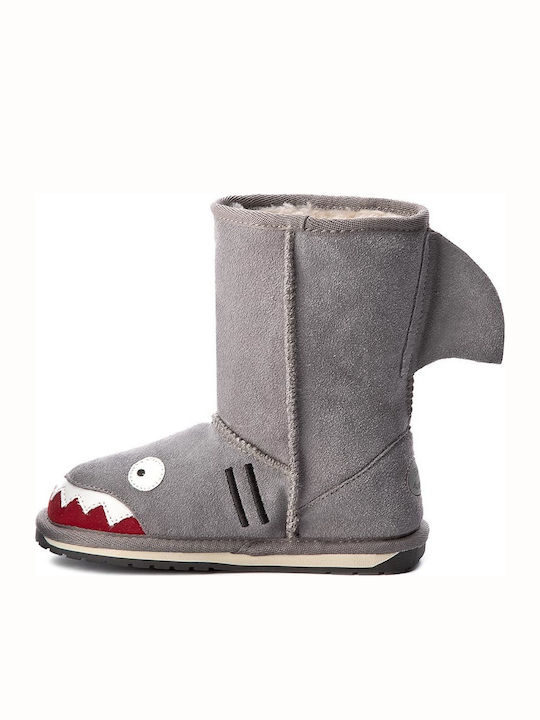 Boots Little Creatures Shark Kinder-Schneestiefel Gray