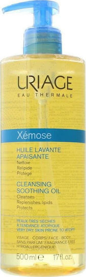 Uriage Xemose Waschöl Beruhigend Mit Ceramide Für Nährendes Duschen 500ml