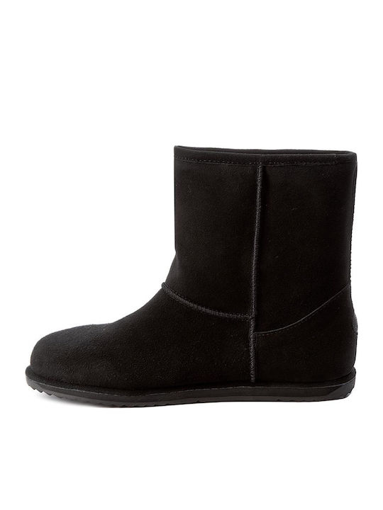 Brumby Lo Teens boots Suede Kids Snow Boots Black