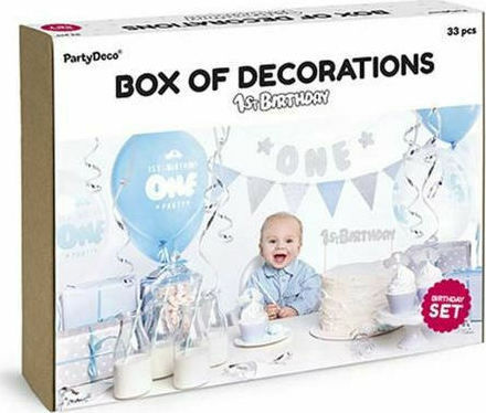 PartyDeco Set De Decorare Pentru Petreceri 33 Bucăți