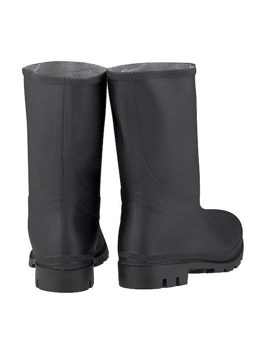 Buffalo Unisex Γαλότσες Εργασίας Κνήμης Μαύρες