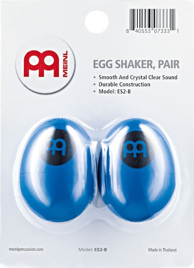 Meinl Egg Shaker Pair Blue