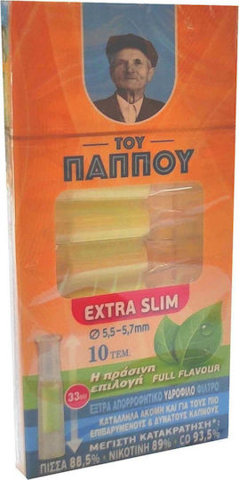 Του Παππού Πίπες Τσιγάρων Full Flavor 5.7mm Πράσινο 20 x 10τμχ