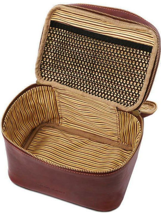 Toiletry Bag Eliot Tl142045 in Brown color 21cm