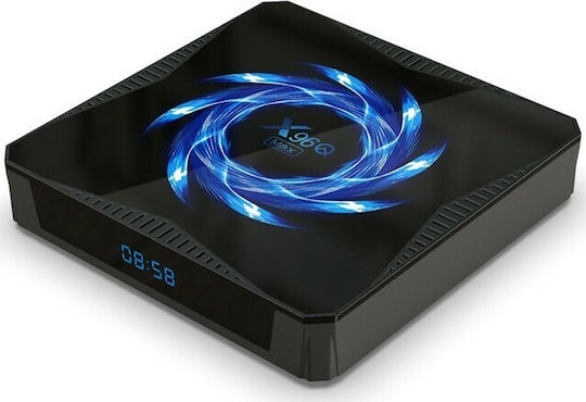 TV Box X96Q Max 4K 4K UHD with WiFi USB 2.0 4GB RAM and 32GB Storage Space with Operating System Android 10.0