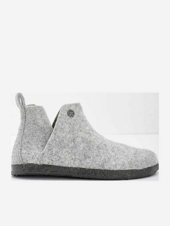 Andermatt Shearling Затворени Дамски Чехли Сив Тясна Форма