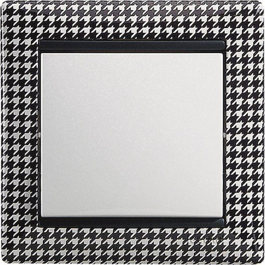 Legrand Valena 770420 Πλαίσιο Διακόπτη 1 Θέσης Κάθετης Τοποθέτησης σε Πολύχρωμο Χρώμα Πολύχρωμο