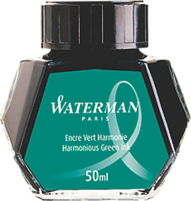 Waterman Ersatz-Tinte für Füller in Grün Farbe 50ml 50ml