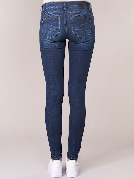 G-Star Raw Blugi pentru femei Talie medie cu croială skinny