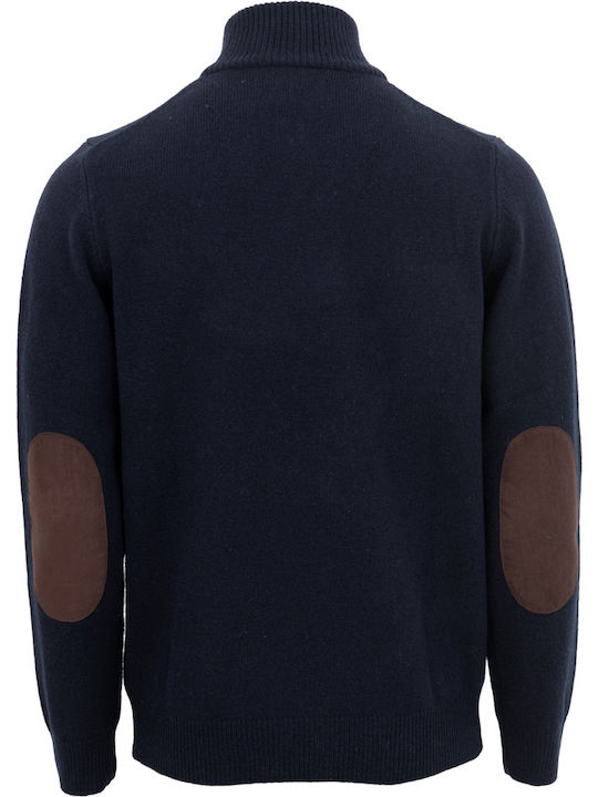 Langarm-Pullover Marineblau