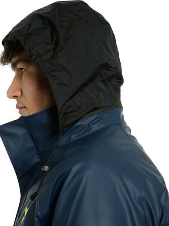 Dainese Storm II Men's Waterproof Riding Jacket Black Iris - Fluo Yellow