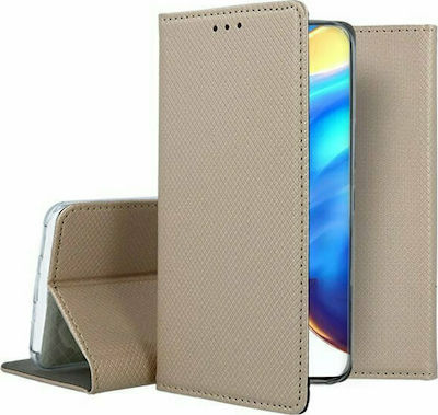 Forcell Smart Magnet Book Δερματίνης Χρυσό (Xiaomi Mi 10T / Mi 10T Pro)