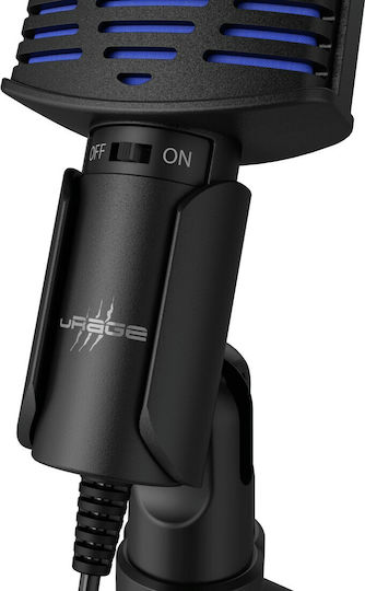 HAMA uRage Stream 100 Микрофон USB Настолен в Черен Цвят