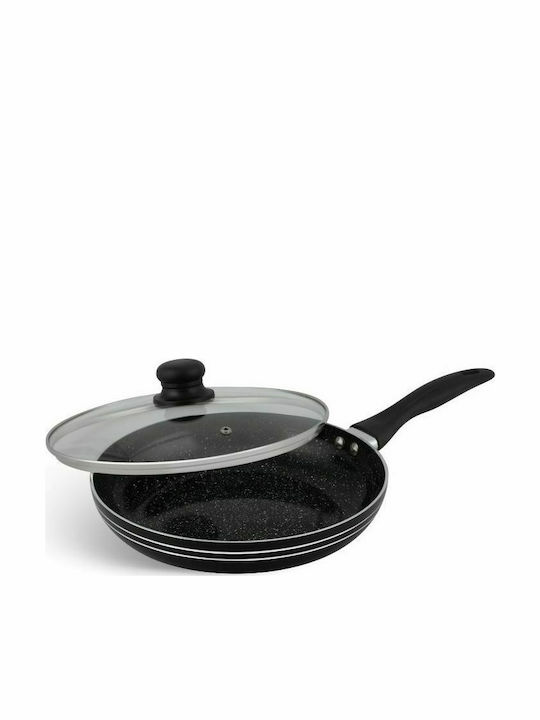 Royalty Line Edenberg Aluminum Pan with Lid with Non-Stick Coating 20cm