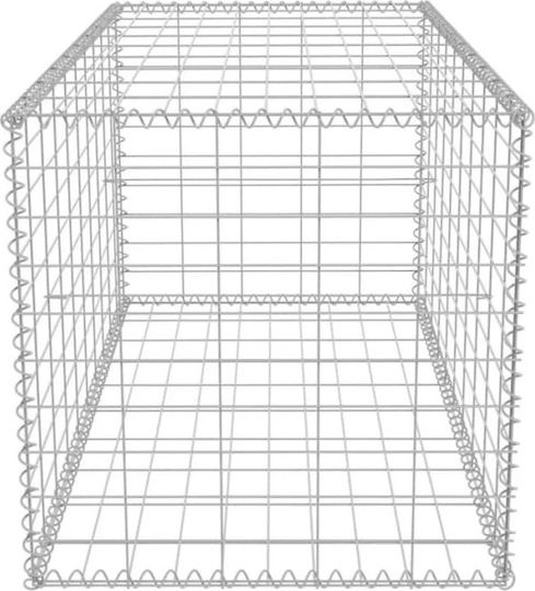 vidaXL Garden Fencing Material 1pcs Silver