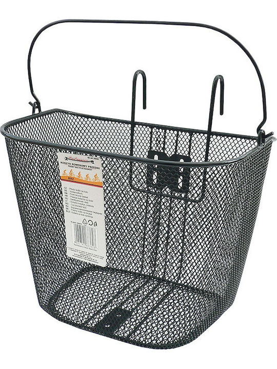 CarCommerce 68362 Bicycle Basket Black