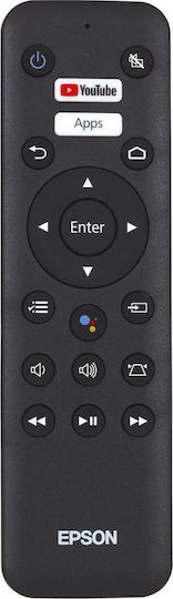 Epson EpiqVision EF-11 V11HA23040 3D Projector LCD Full HD Laser with Wi-Fi and Built-in Speakers Black