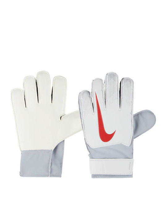 Nike Match Γάντια Τερματοφύλακα Παιδικά Λευκά