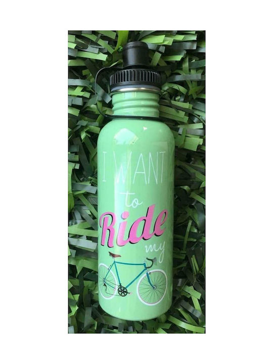 Ecolife Ride Sport Ανοξείδωτο Παγούρι 600ml Πράσινο
