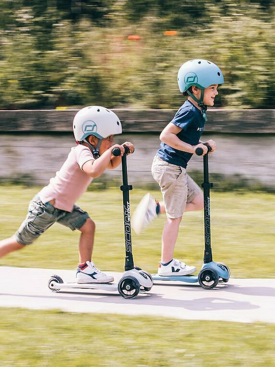 Scoot & Ride Kids' Helmet for City Bike Steel with LED Light