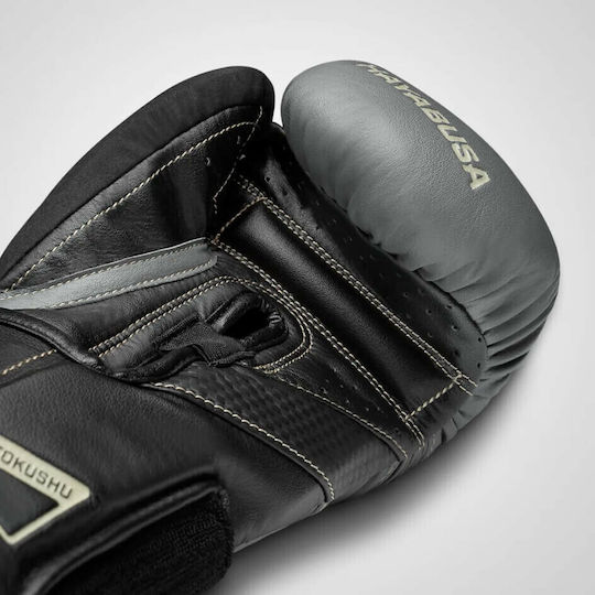 Hayabusa T3 Boxhandschuhe aus Kunstleder Gray