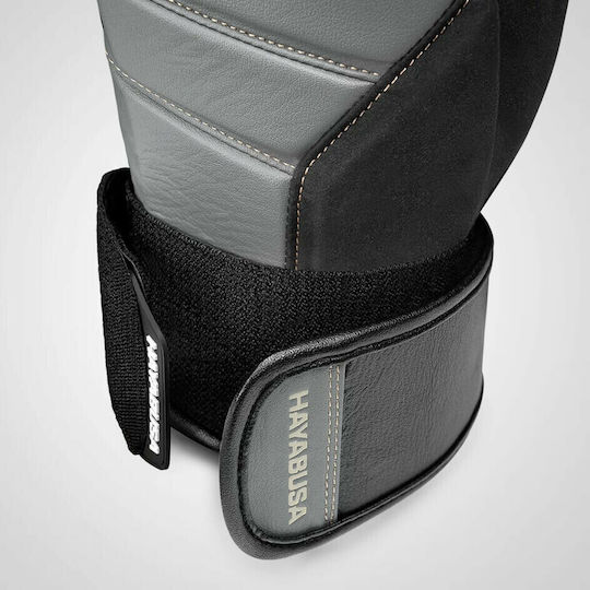 Hayabusa T3 Boxhandschuhe aus Kunstleder Gray