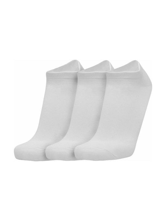 Xcode Αθλητικές Κάλτσες Λευκές 3 Ζεύγη