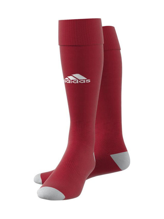 adidas Milano 16 Ποδοσφαιρικές Κάλτσες Κόκκινες 1 Ζεύγος