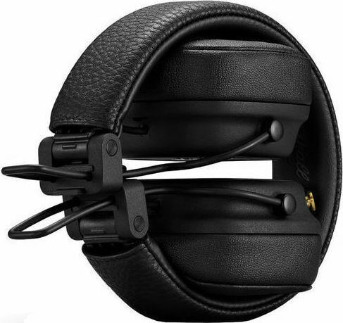 Marshall Major IV Wireless / Wired On Ear Headphones with 80 hours of Operation and Quick Charge Black