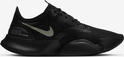 Nike SuperRep Go Ανδρικά Αθλητικά Παπούτσια για Προπόνηση & Γυμναστήριο Μαύρα