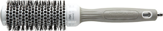 Olivia Garden Ceramic+ Ion Thermal Hair Brush White 35mm
