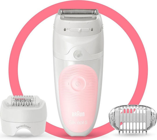 Braun Silk-Epil Wet & Dry Epilator Set Epilator for Body & Bikini SES 5-620