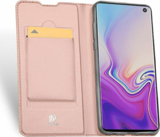 Dux Ducis Skin Pro Book Synthetic Leather Rose Gold (Galaxy S20 FE)