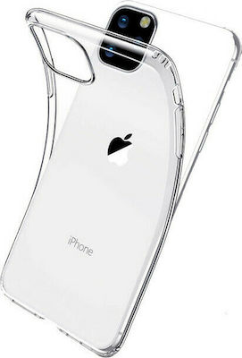 Silicone Back Cover Transparent (iPhone 12 Pro Max)