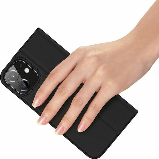 Dux Ducis Skin Pro Book Δερματίνης Μαύρο (iPhone 12 / 12 Pro)