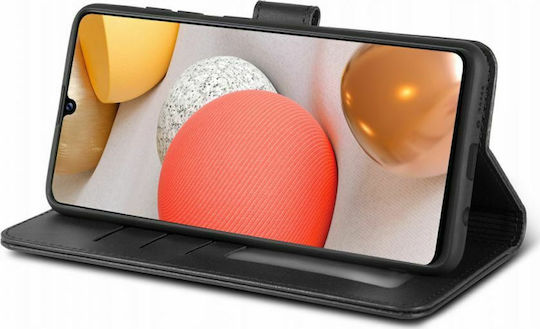 Tech-Protect Brieftasche Synthetisches Leder Schwarz (Galaxy A42)