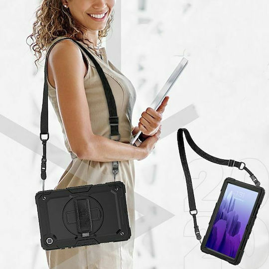 Tech-Protect 360 Back Cover Μαύρη (Galaxy Tab A7 2020/2022)