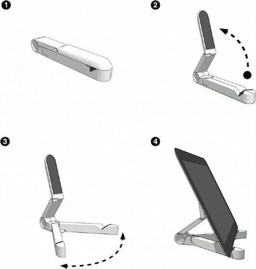 Gembird TA-TS-01 Tablet Stand Desktop Black