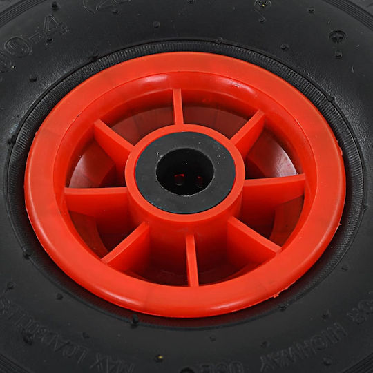 vidaXL 142969 Rubber Wheels 2 Pieces x82mm